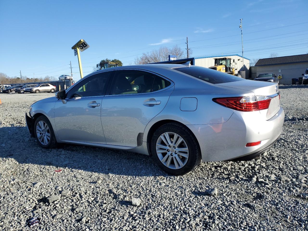 2014 Lexus ES VIN JTHBK1GG9E2112205 Copart auction photo, front end / side damage thumbnail 2