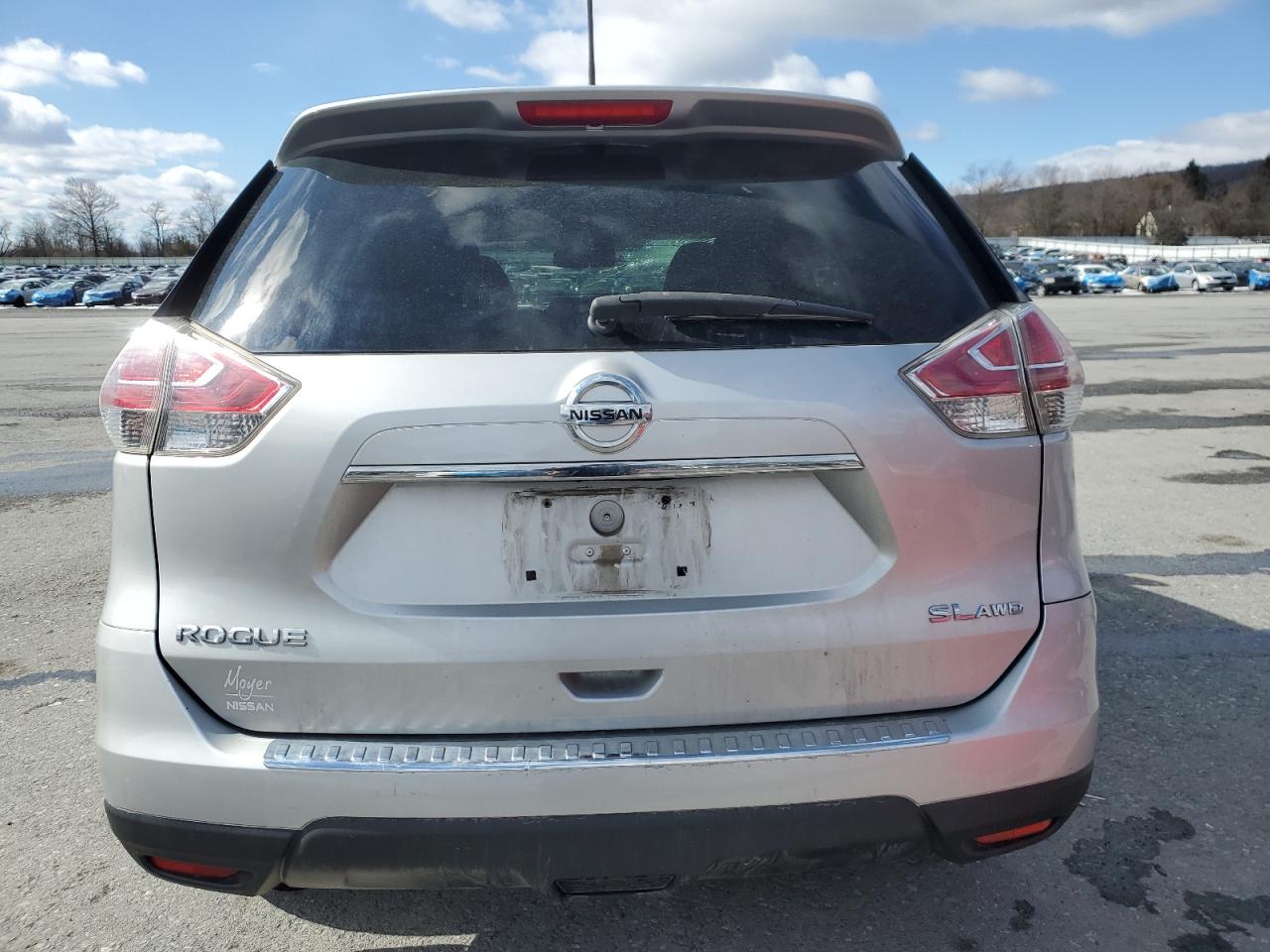 2016 Nissan Rogue VIN 5N1AT2MV2GC899719 Copart auction photo, front end damage thumbnail 6
