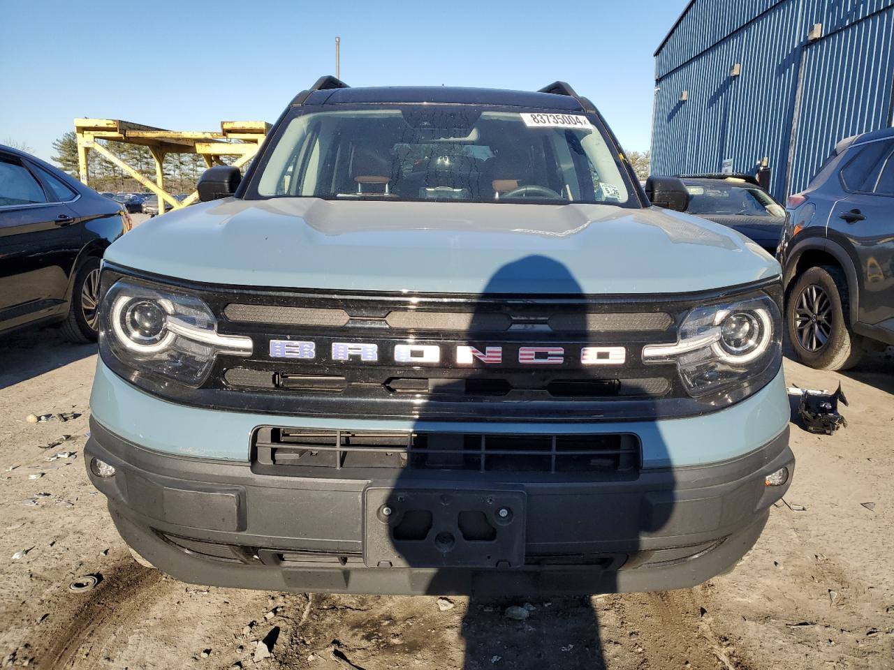 2021 Ford Bronco VIN 3FMCR9C60MRA59252 Copart auction photo, rear end damage thumbnail 5