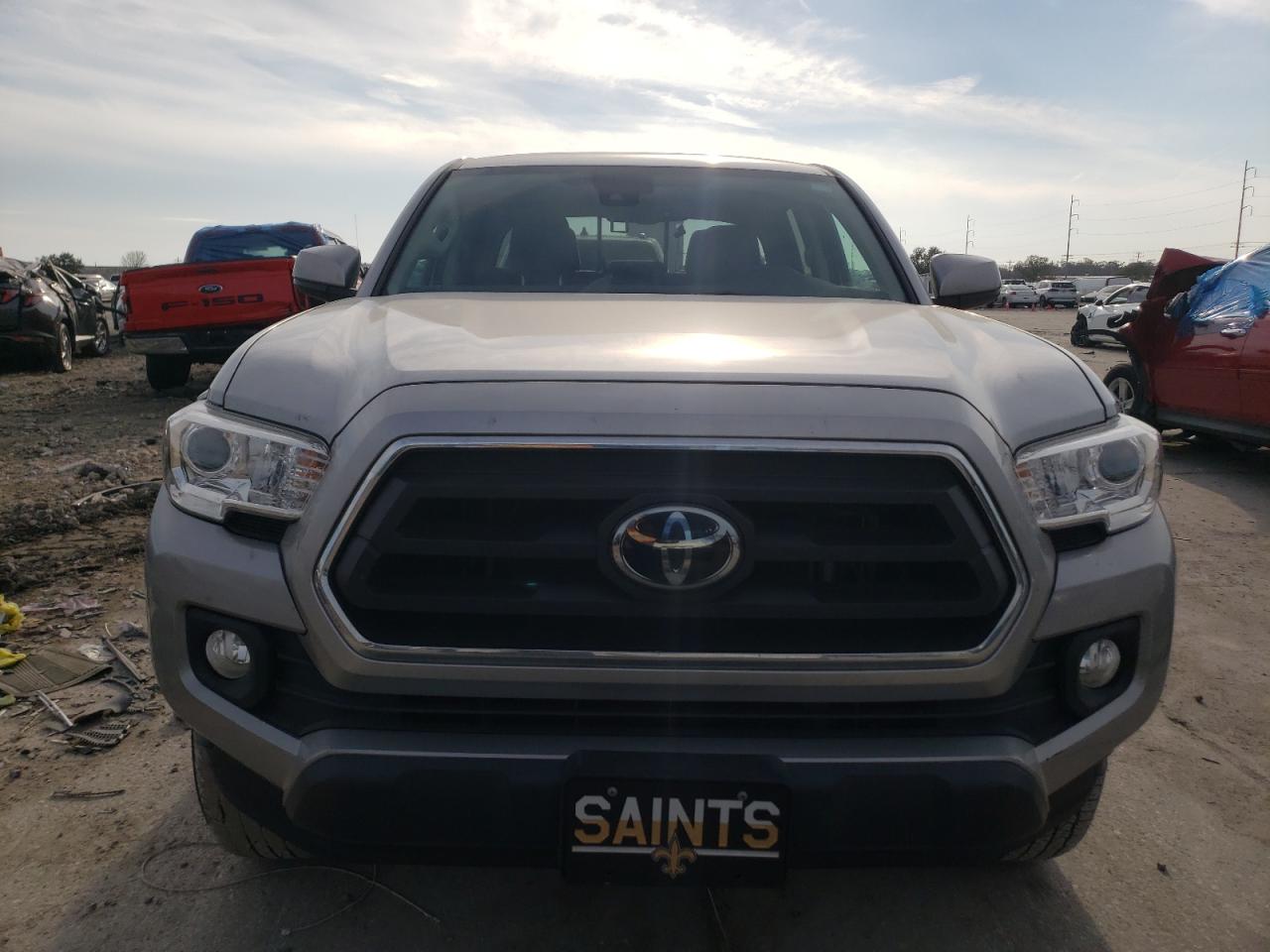 2021 Toyota Tacoma VIN 5TFAZ5CN3MX116417 Copart auction photo, rear end damage thumbnail 5