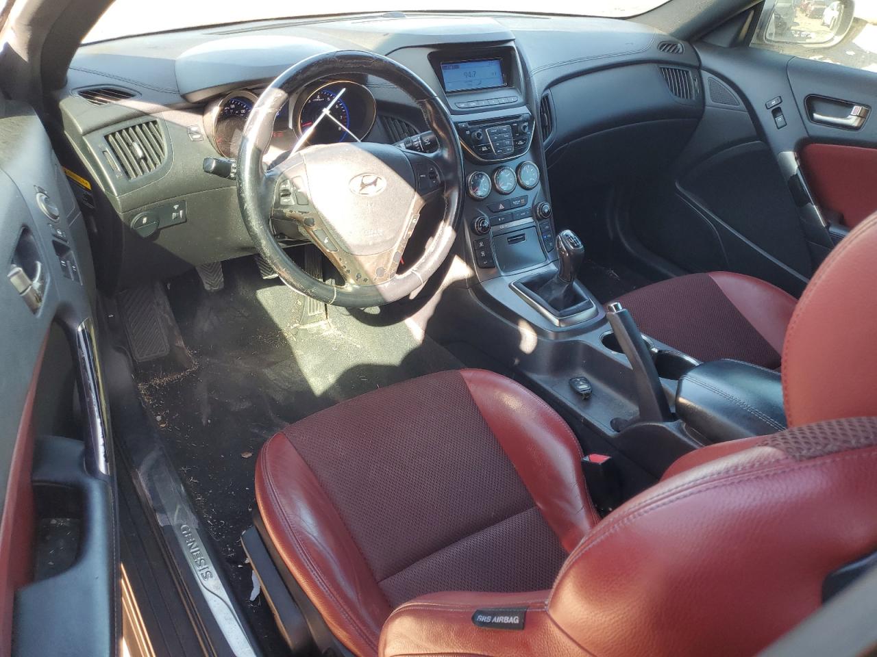 2013 Hyundai Genesis VIN KMHHU6KJ9DU094700 Copart auction photo, side / mechanical damage thumbnail 8