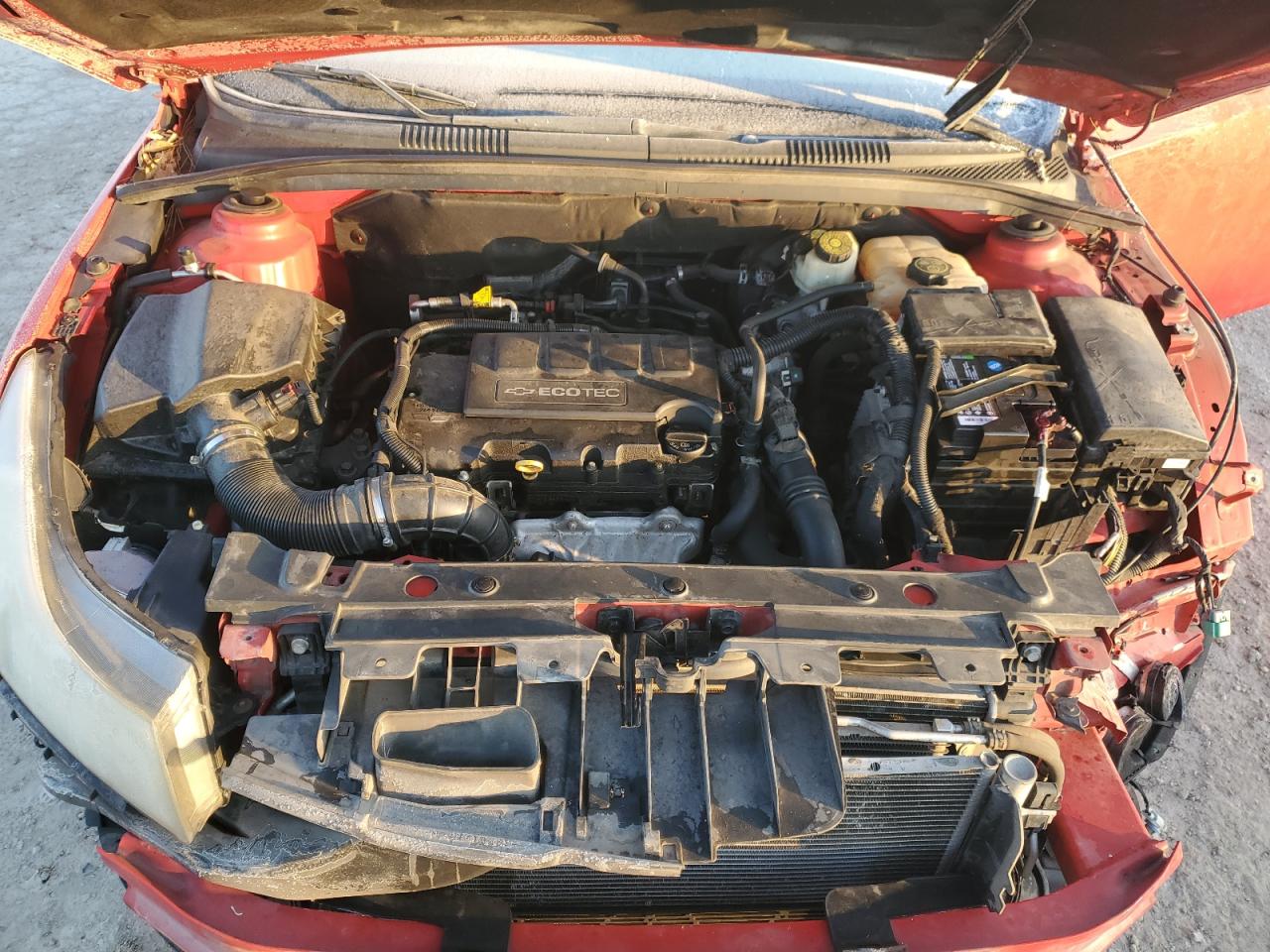2014 Chevrolet Cruze VIN 1G1PC5SB3E7120447 Copart auction photo, front end damage thumbnail 11