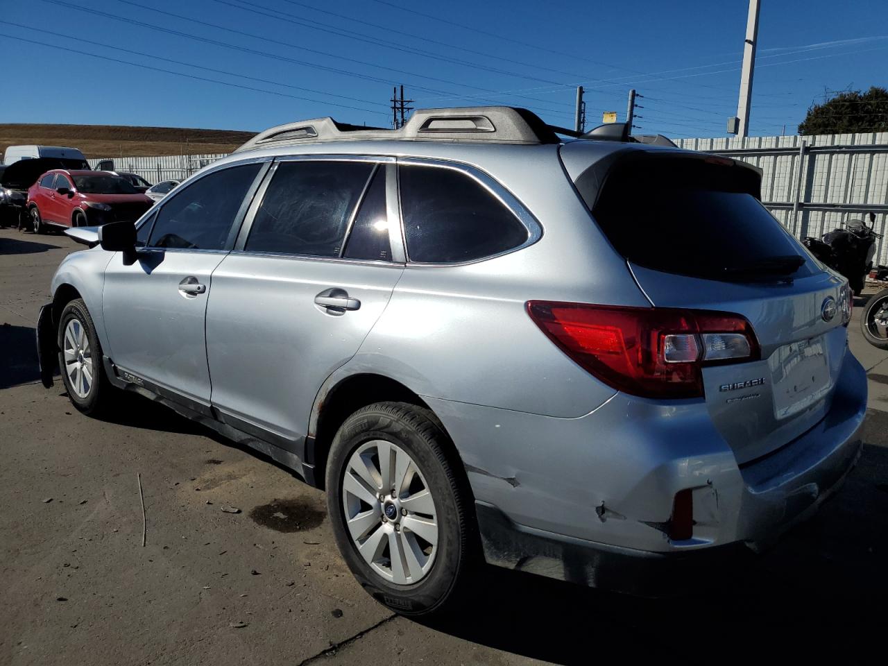 2016 Subaru Outback VIN 4S4BSBCCXG3272709 Copart auction photo, front end / rear end damage thumbnail 2