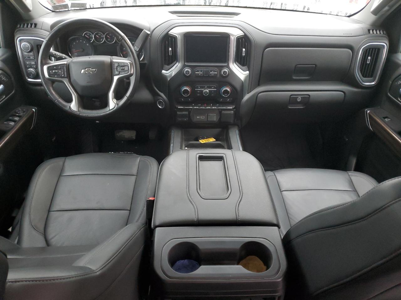 2021 Chevrolet Silverado VIN 1GCUYEED2MZ264566 Copart auction photo, all over damage thumbnail 8