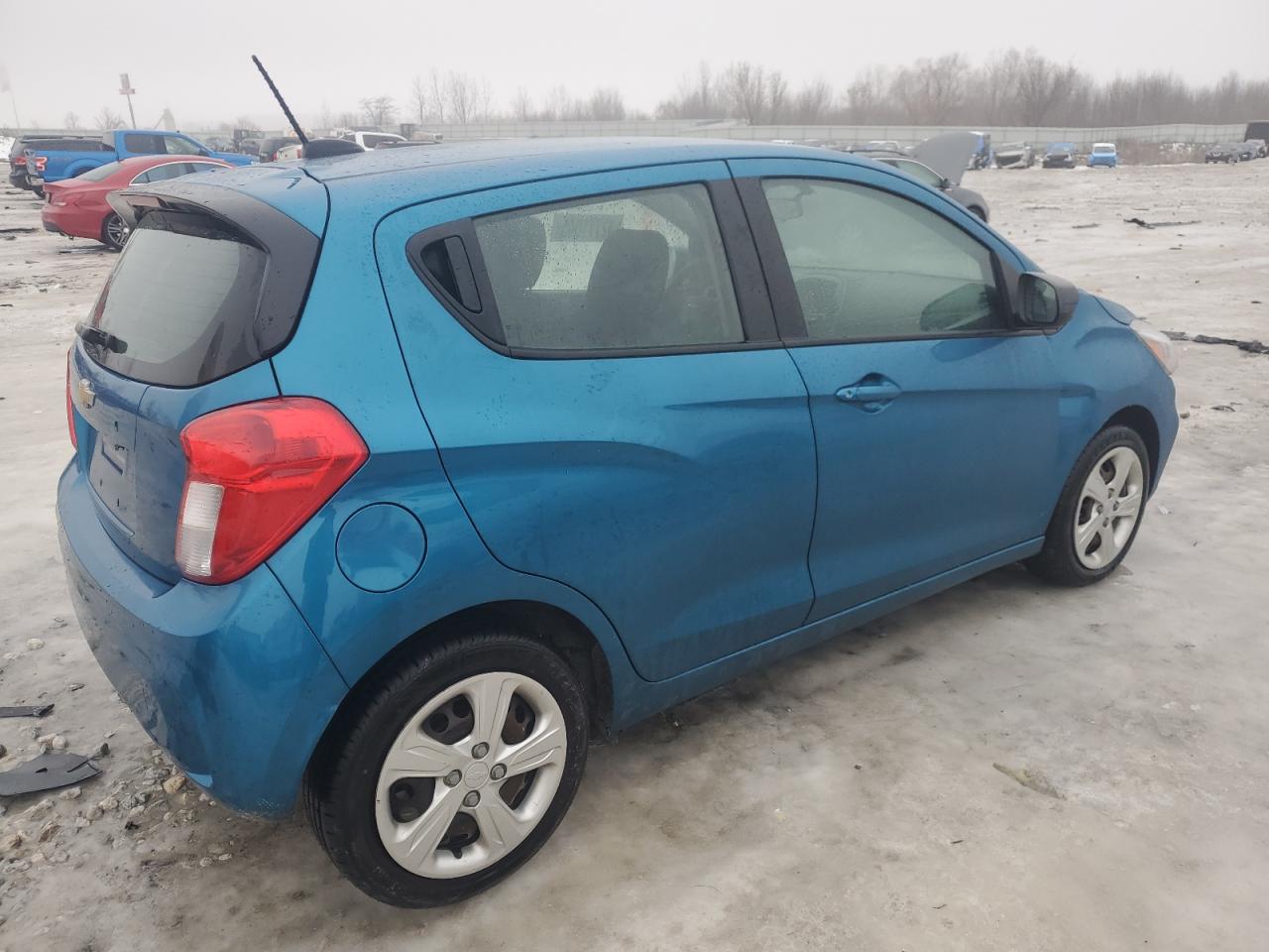 2020 Chevrolet Spark VIN KL8CB6SA0LC402015 Copart auction photo, front end damage thumbnail 3