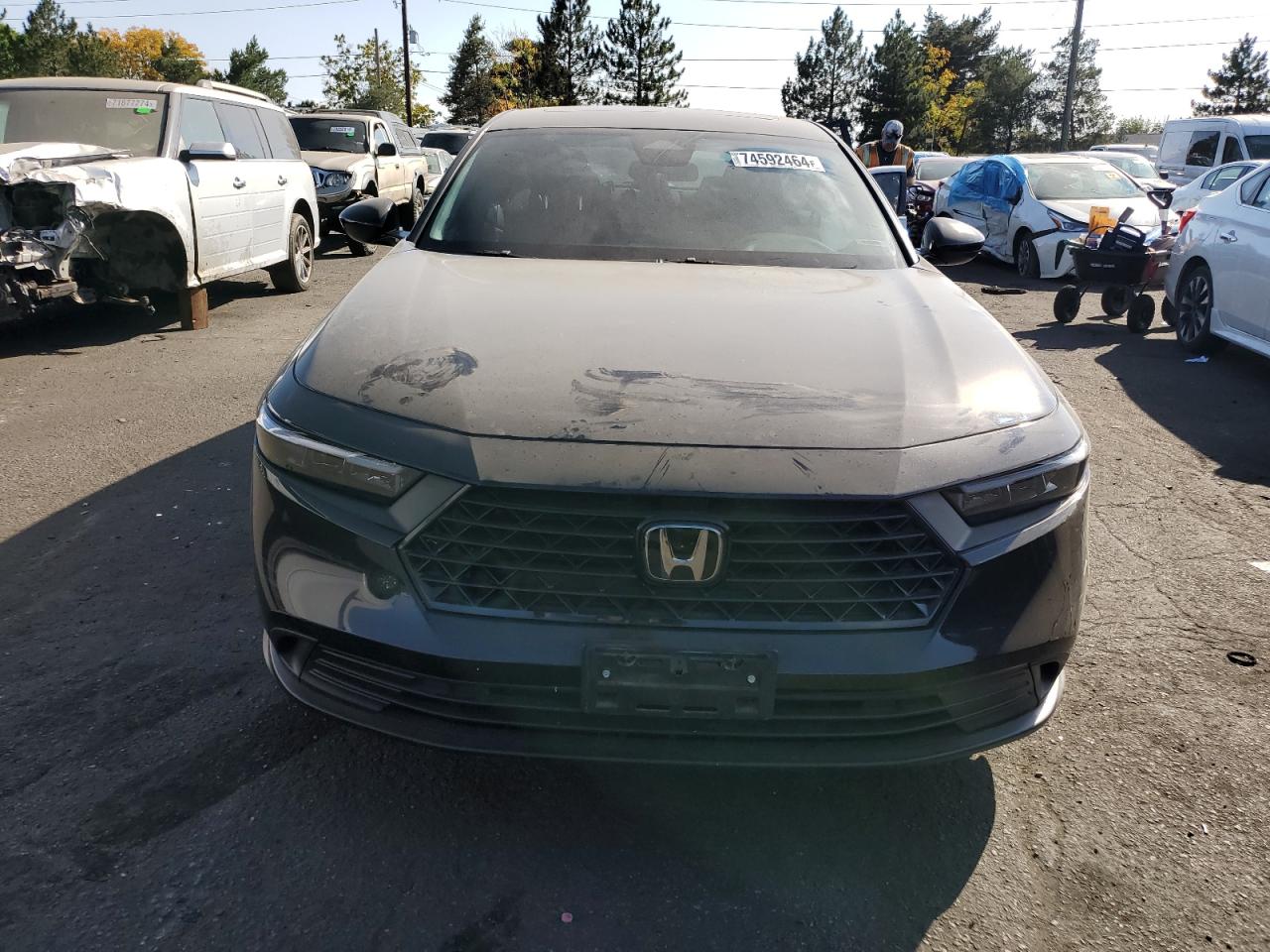 2023 Honda Accord VIN 1HGCY2F5XPA016247 Copart auction photo, all over damage thumbnail 5