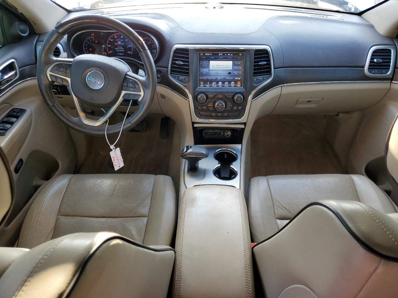 2015 Jeep Grand Cherokee VIN 1C4RJECG9FC131767 Copart auction photo, front end damage thumbnail 8