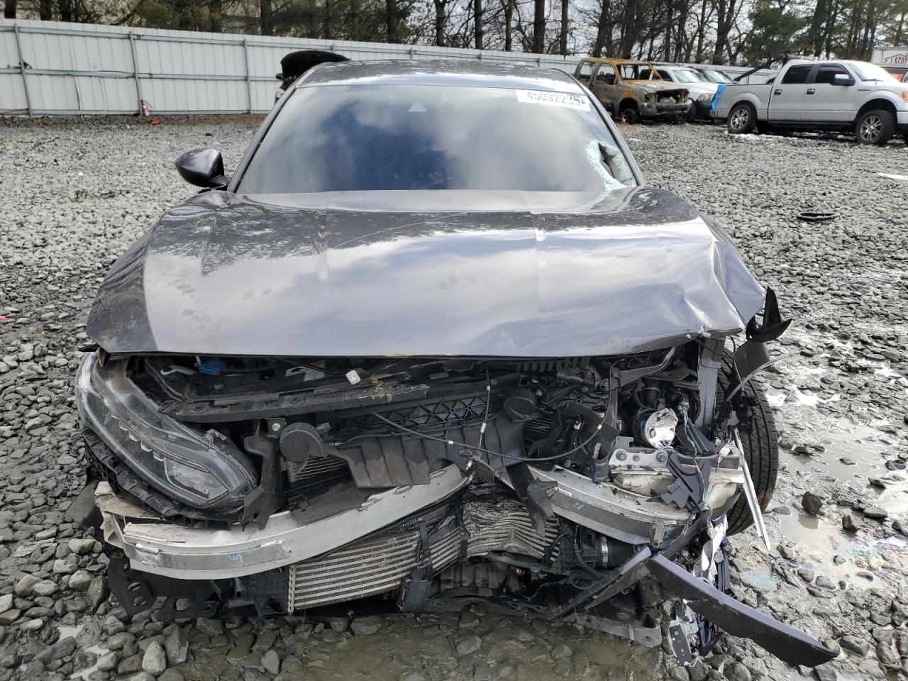 2020 Honda Accord VIN 1HGCV1F19LA003919 Copart auction photo, front end damage thumbnail 5