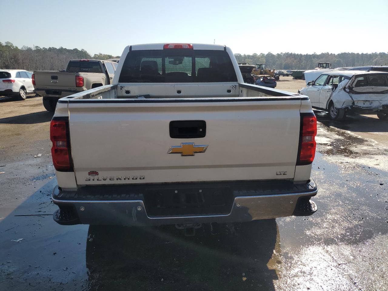 2014 Chevrolet Silverado VIN 3GCUKSEC4EG100468 Copart auction photo, side damage thumbnail 6