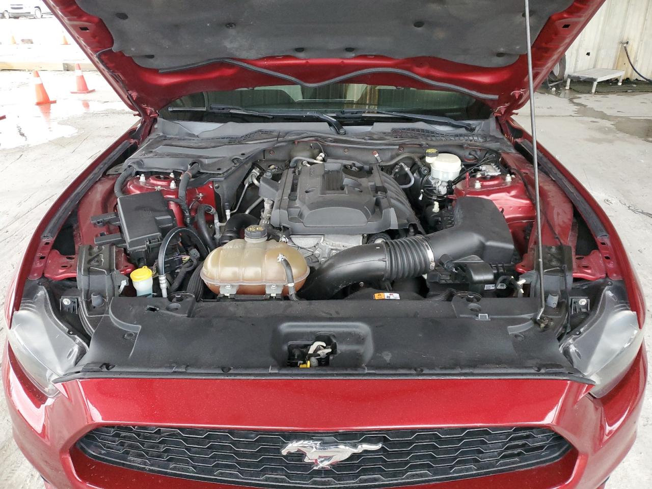 2015 Ford Mustang VIN 1FA6P8TH8F5341170 Copart auction photo, rear end damage thumbnail 11