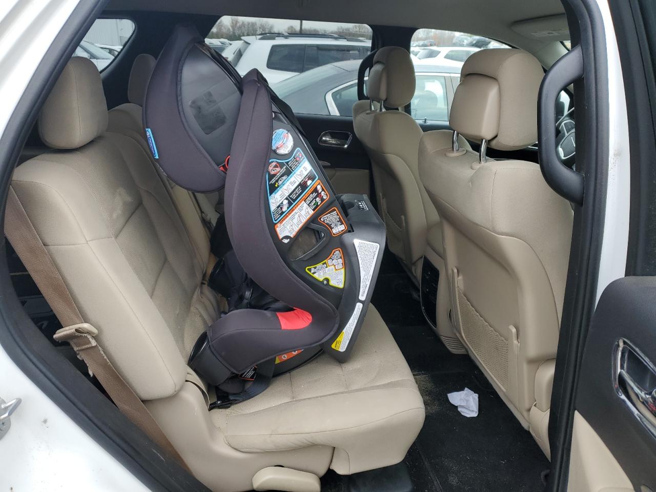 2015 Dodge Durango VIN 1C4RDJAG0FC186806 Copart auction photo, front end damage thumbnail 11