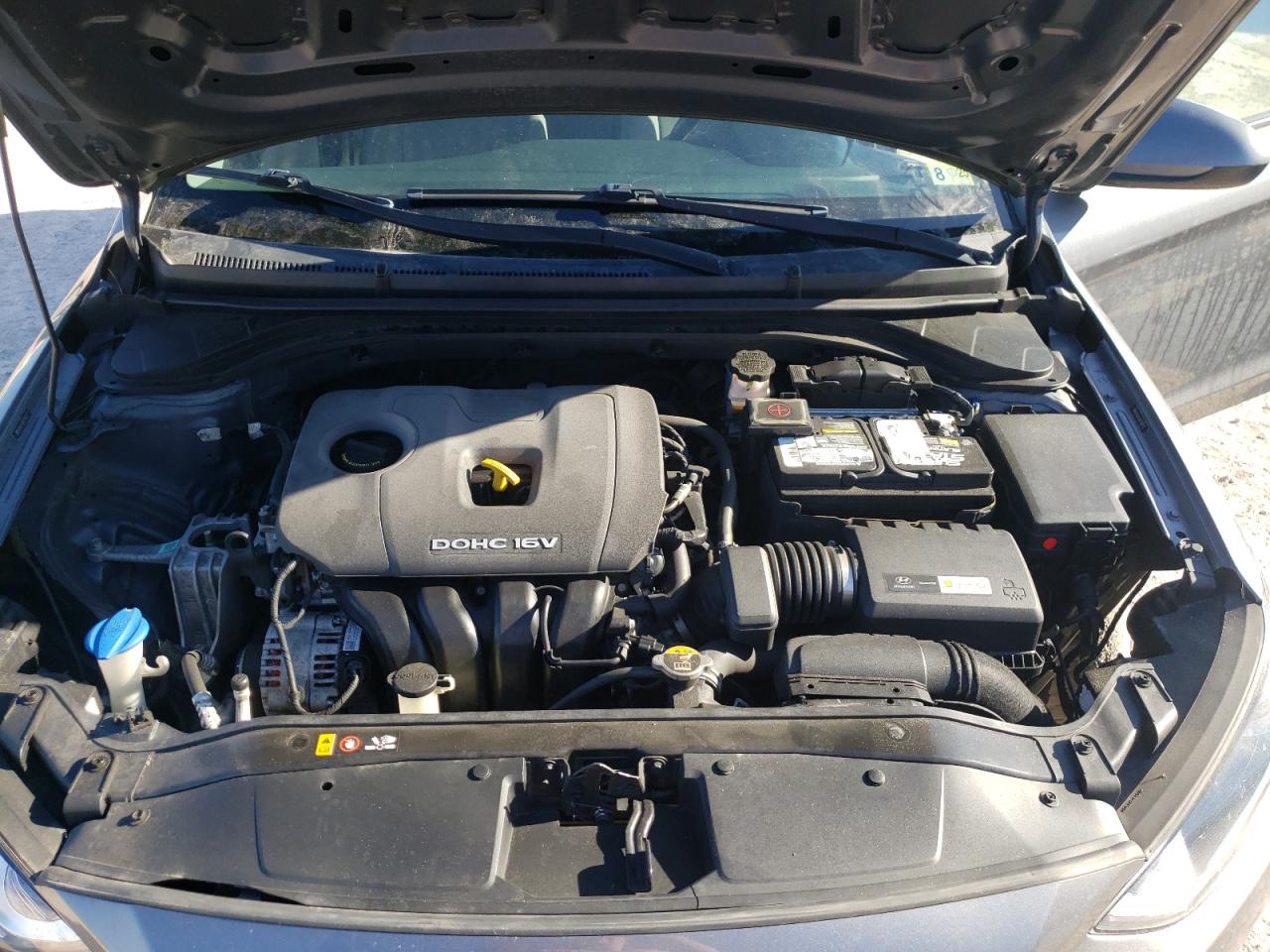 2018 Hyundai Elantra VIN 5NPD74LFXJH378173 Copart auction photo, front end damage thumbnail 11