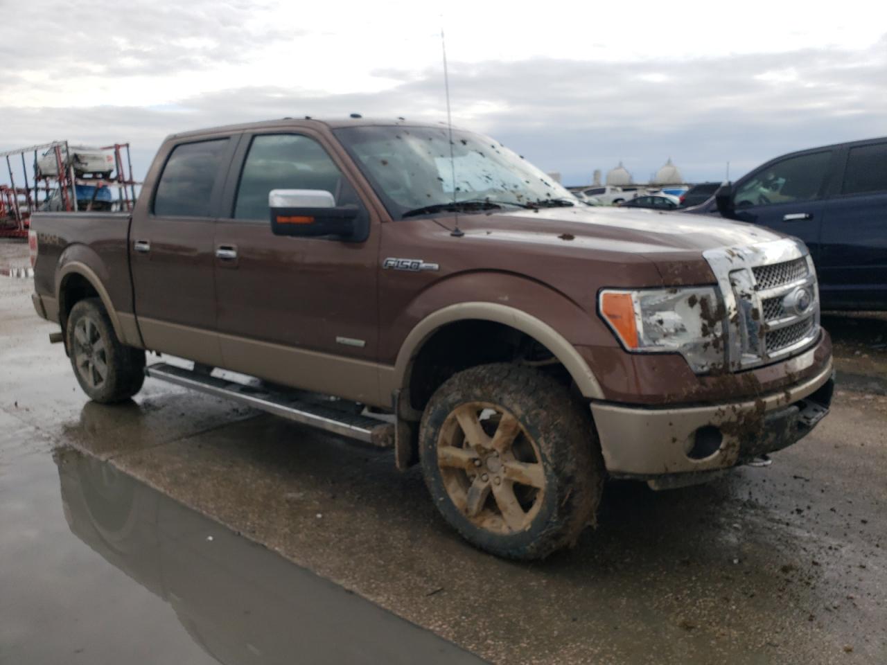 2012 Ford F-150 VIN 1FTFW1ETXCKD07850 Copart auction photo, water/flood damage thumbnail 4