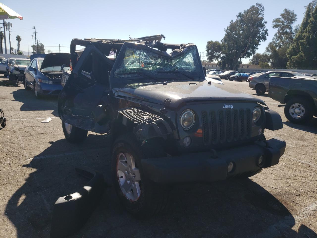 2016 Jeep Wrangler VIN 1C4AJWAG3GL253533