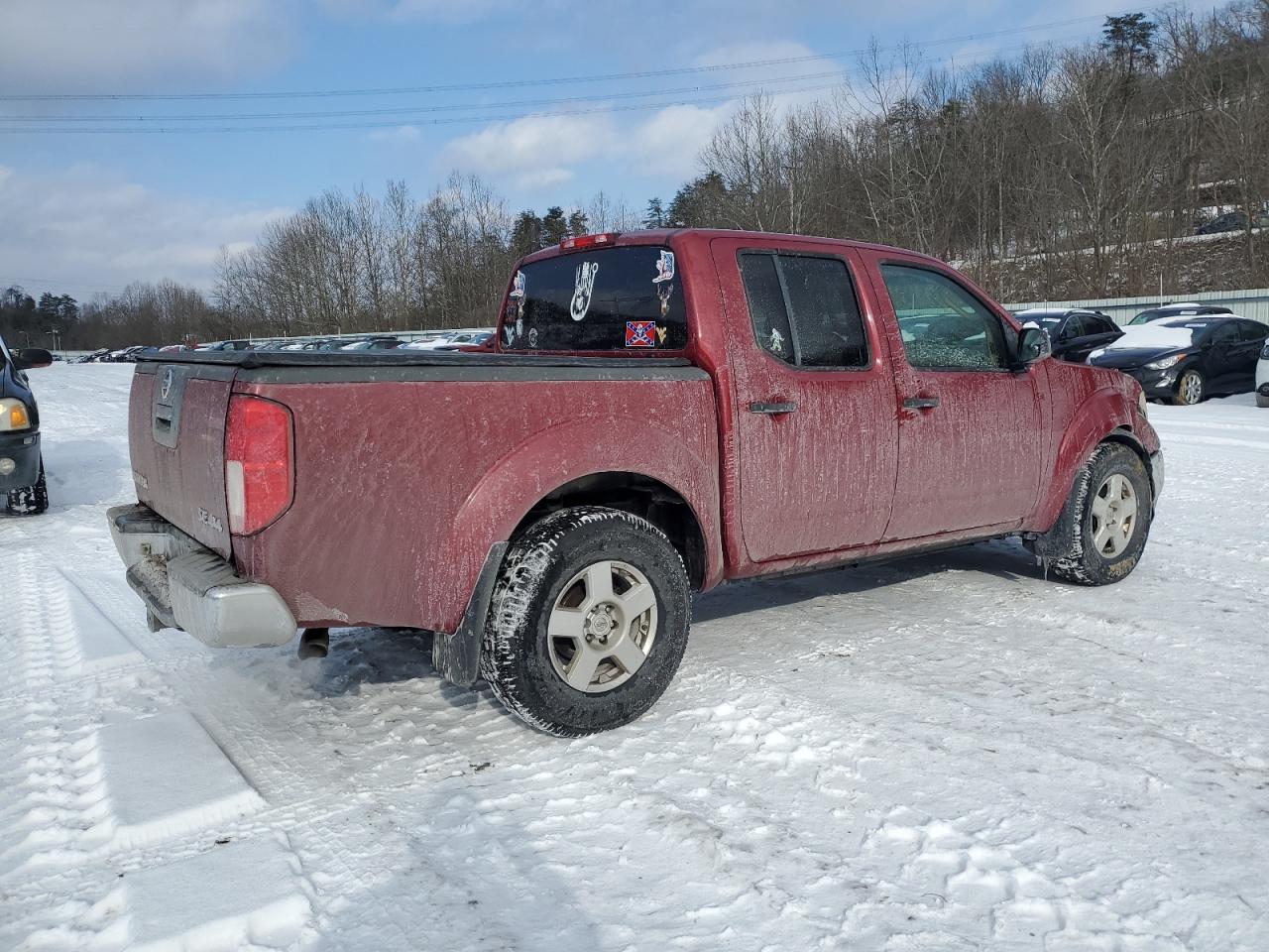 2007 Nissan Navara (Frontier) VIN 1N6AD07W87C448043 Copart auction photo, front end damage thumbnail 3