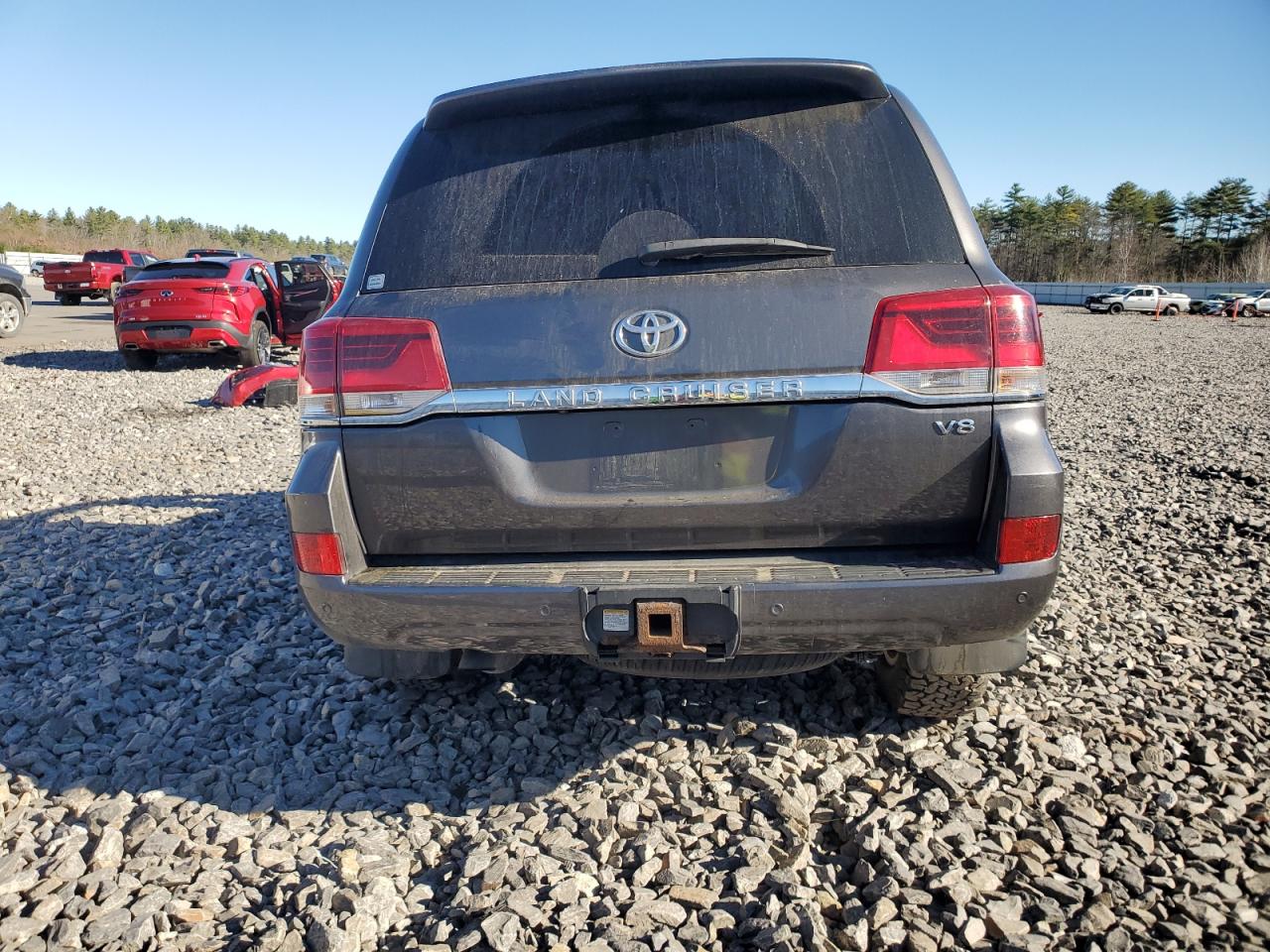 2016 Toyota Land Cruiser VIN JTMCY7AJ0G4038529 Copart auction photo, burn / burn - engine damage thumbnail 6