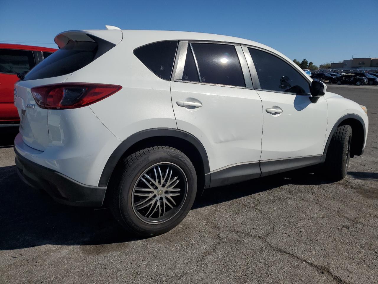 2014 Mazda CX-5 VIN JM3KE2CY7E0344432 Copart auction photo, front end / mechanical damage thumbnail 3