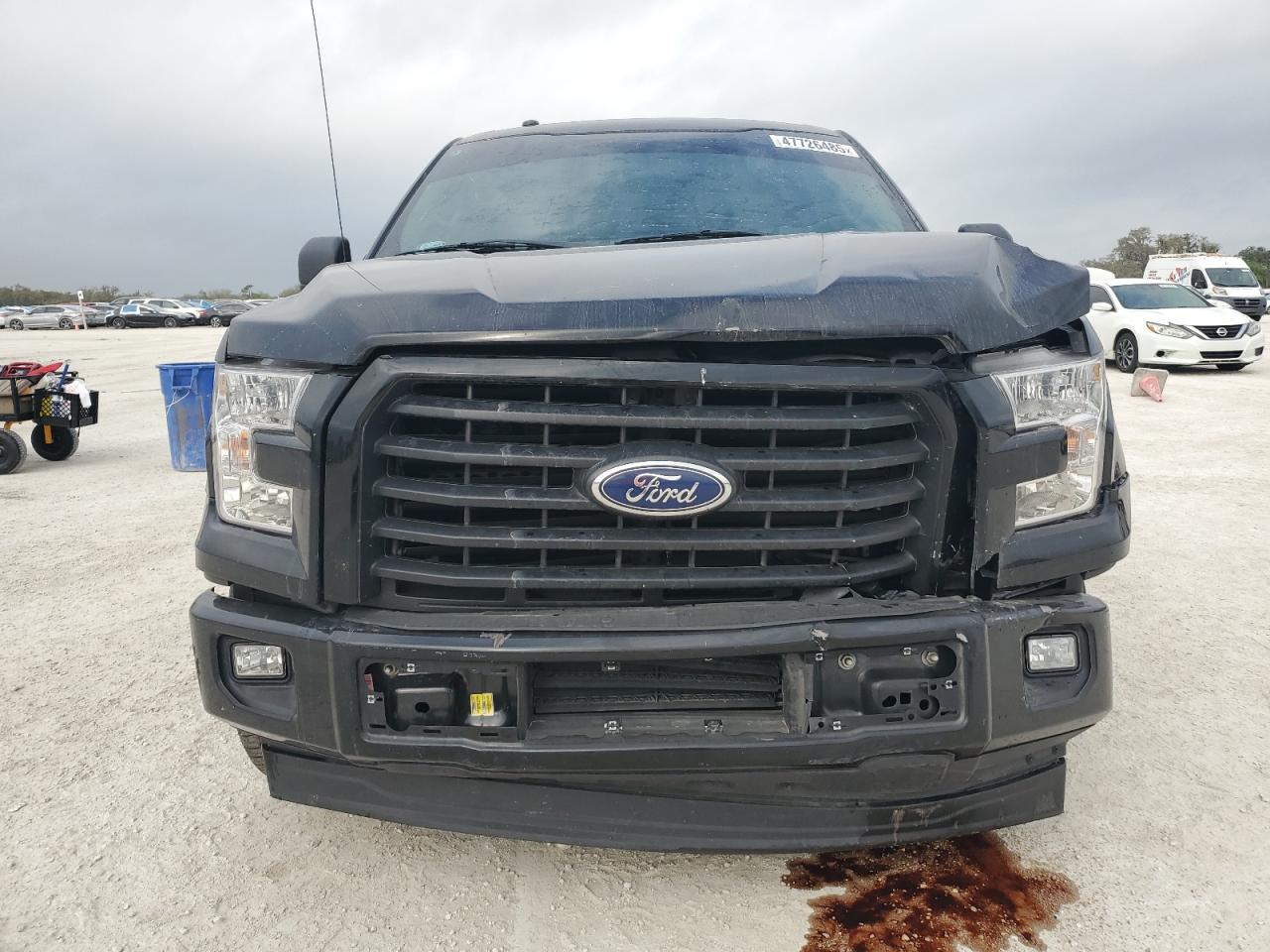 2017 Ford F-150 VIN 1FTEX1CP4HKD67029 Copart auction photo, front end damage thumbnail 5