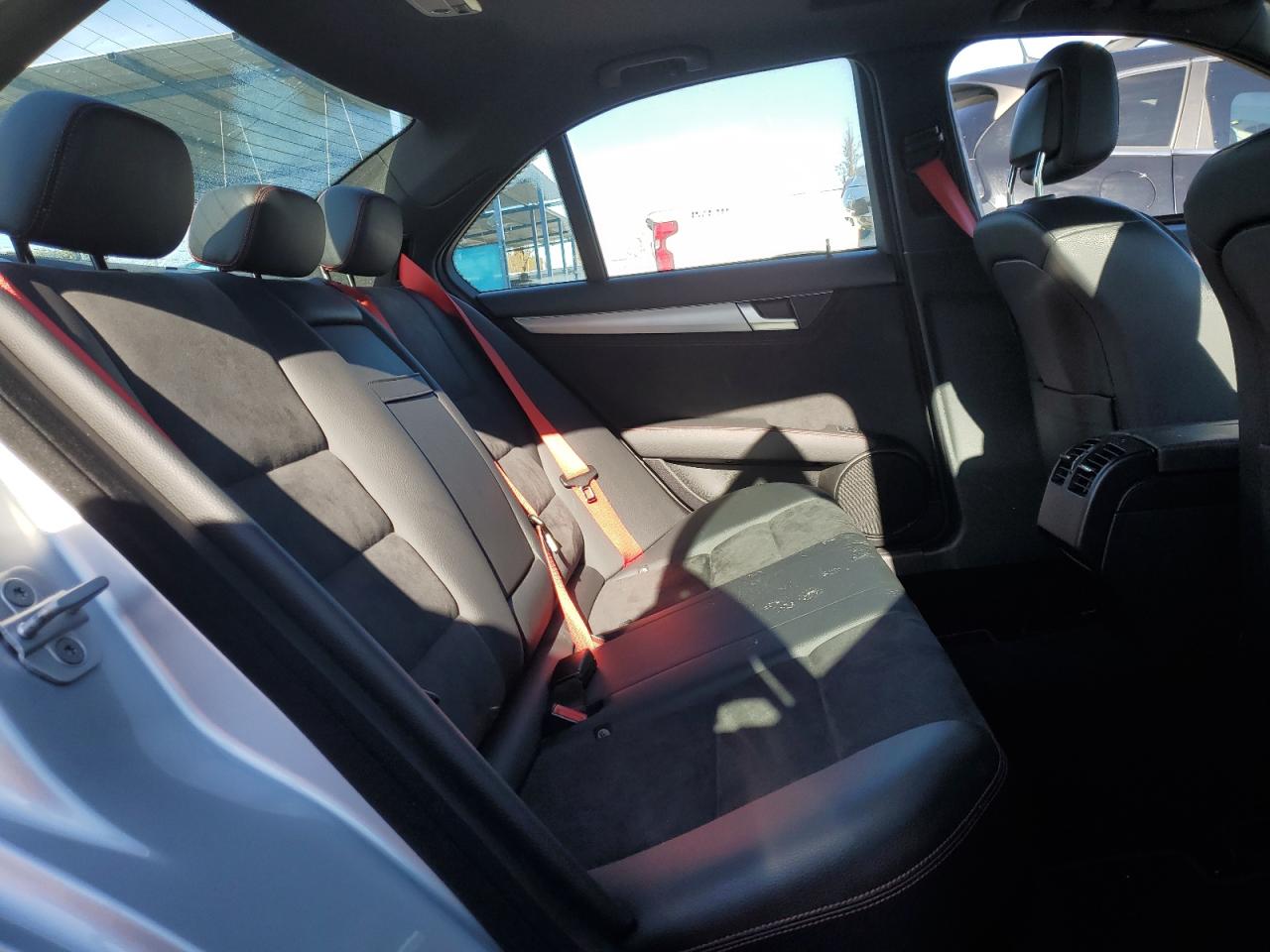 2014 Mercedes-Benz C-klasse VIN WDDGF4HB9ER303622 Copart auction photo, all over / undercarriage damage thumbnail 10