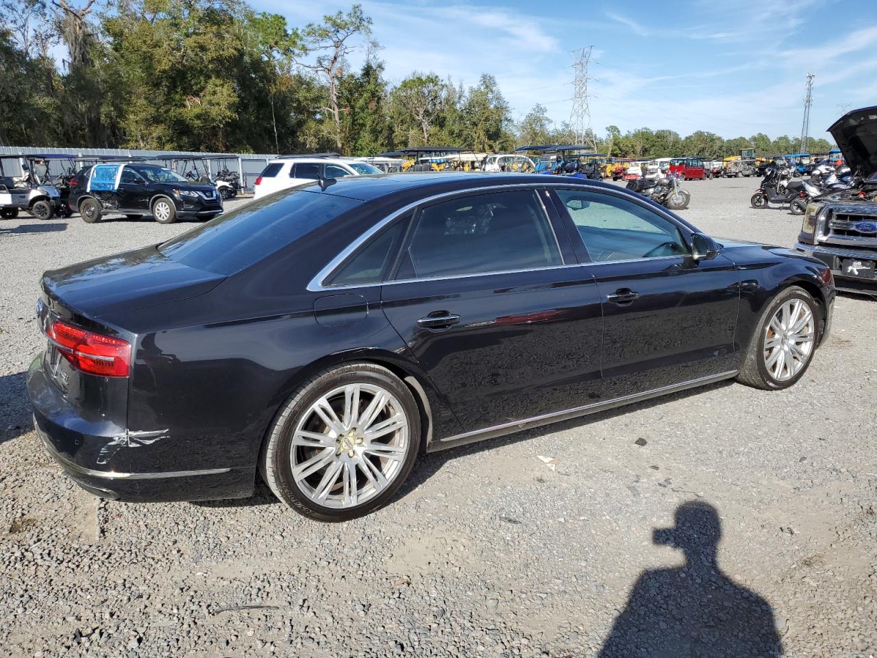 2015 Audi A8 VIN WAU32AFD3FN002339 Copart auction photo, normal wear damage thumbnail 3