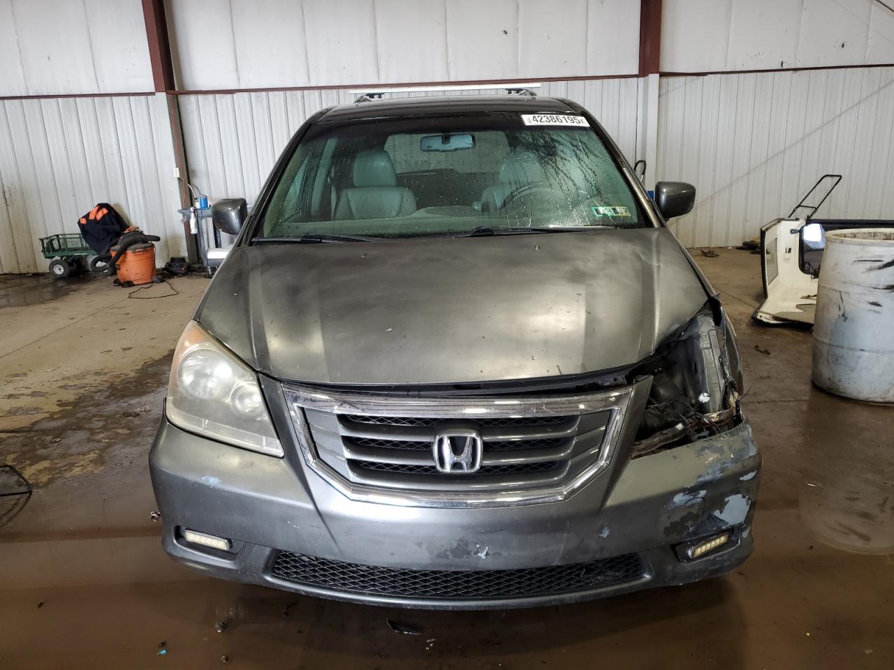 2008 Honda Odyssey VIN 5FNRL38798B401920 Copart auction photo, front end damage thumbnail 5