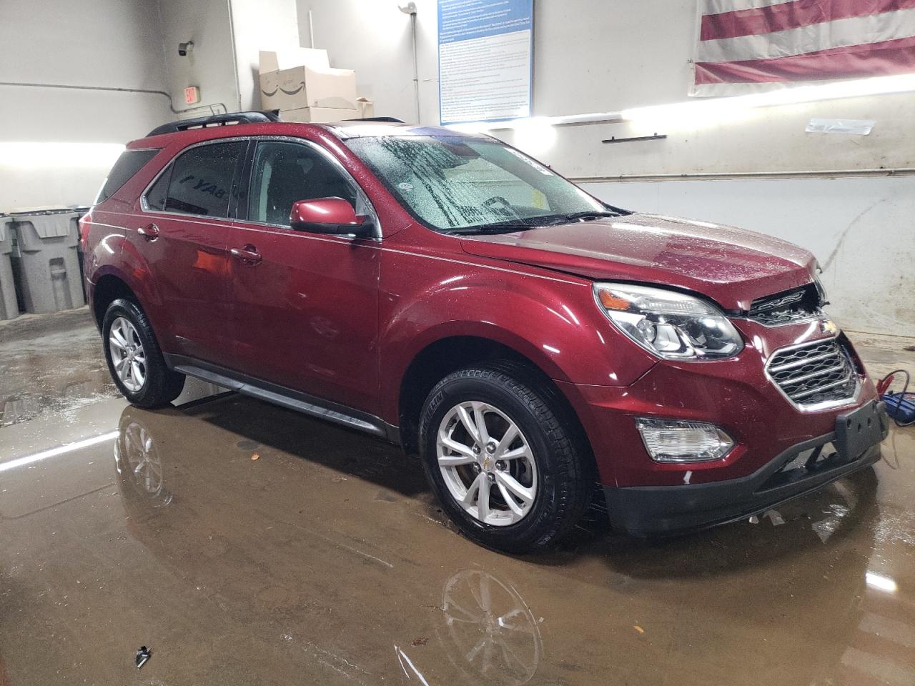 2017 Chevrolet Equinox VIN 2GNALCEK7H6118239 Copart auction photo, front end damage thumbnail 4