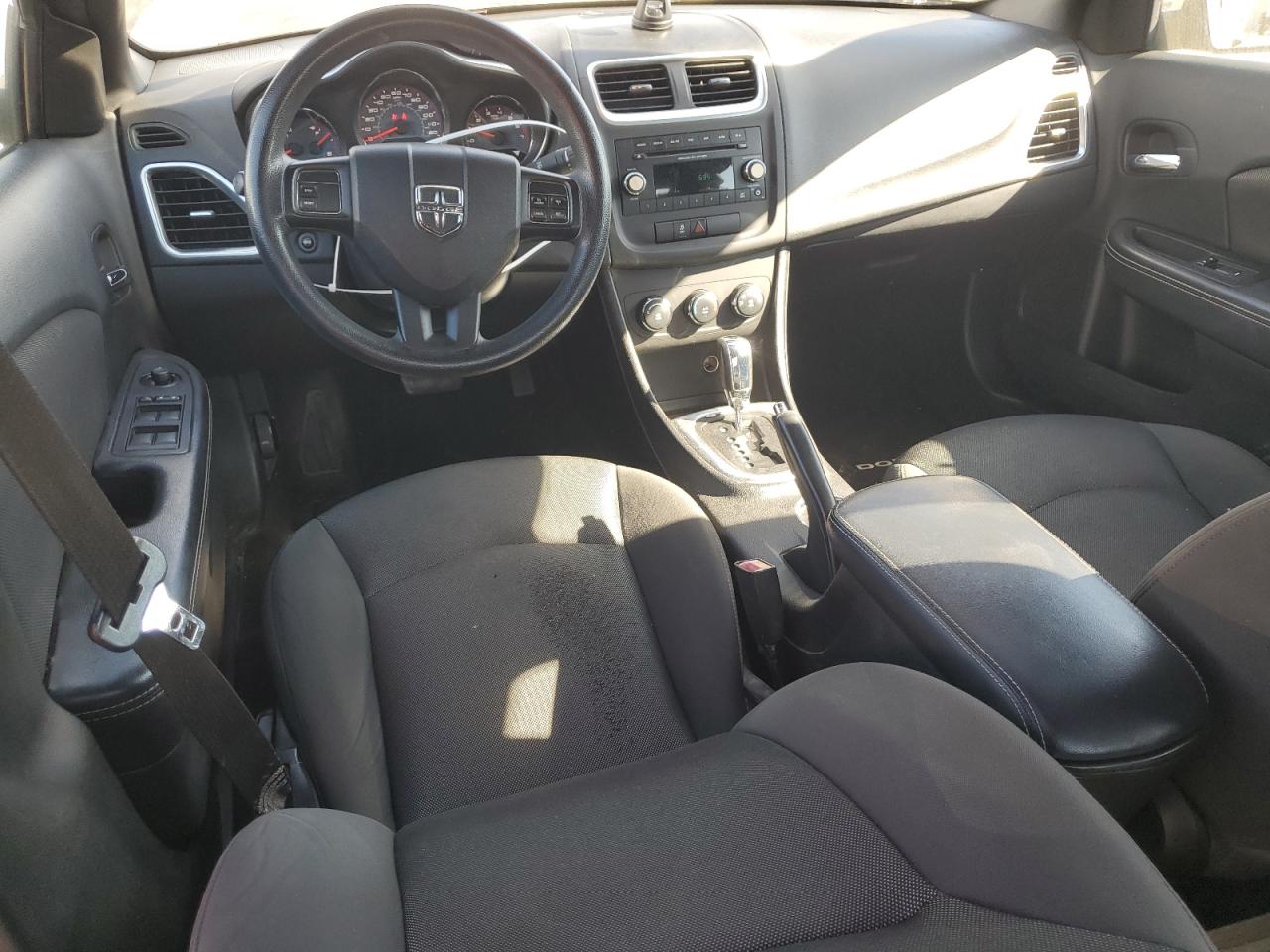 2014 Dodge Avenger VIN 1C3CDZAB7EN174474 Copart auction photo, front end / side damage thumbnail 8
