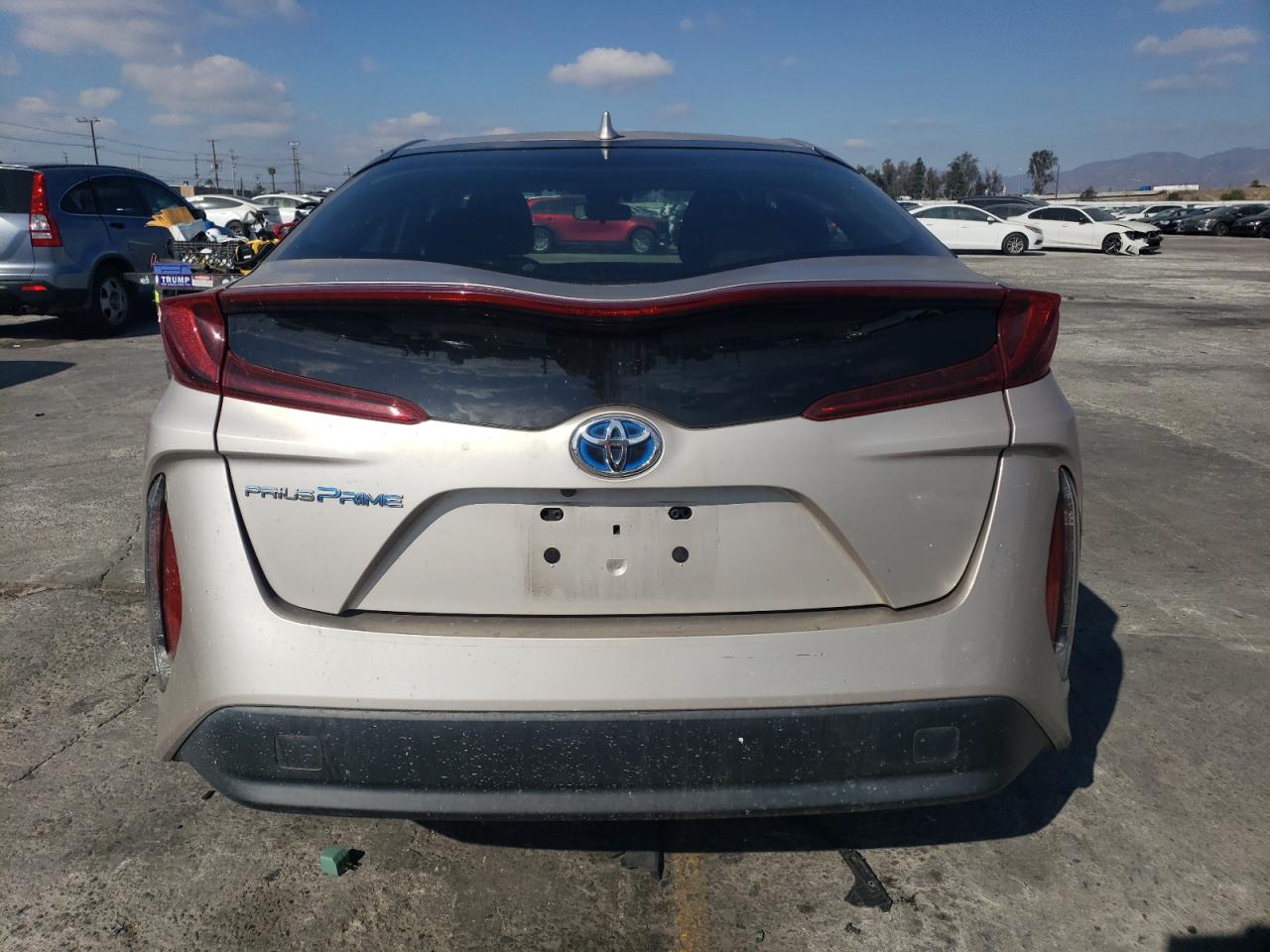 2019 Toyota Prius VIN JTDKARFP8K3112058 Copart auction photo, front end damage thumbnail 6