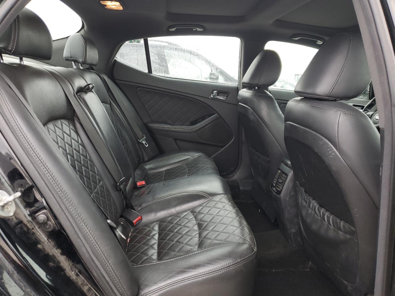 2014 KIA Optima VIN 5XXGR4A65EG341799 Copart auction photo, all over damage thumbnail 10