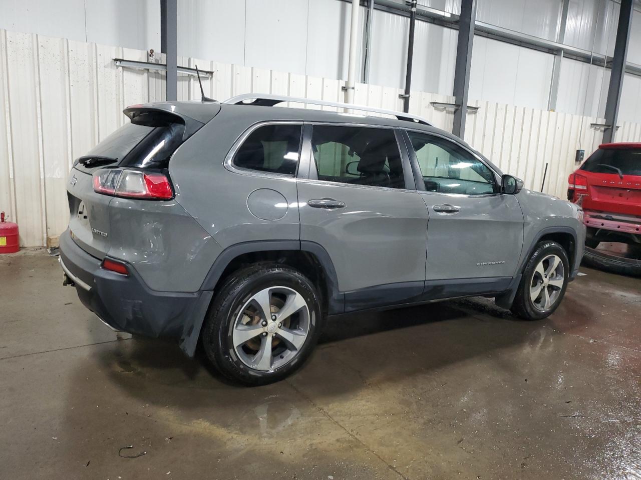 2019 Jeep Grand Cherokee VIN 1C4PJMDX6KD472659 Copart auction photo, front end / side damage thumbnail 3