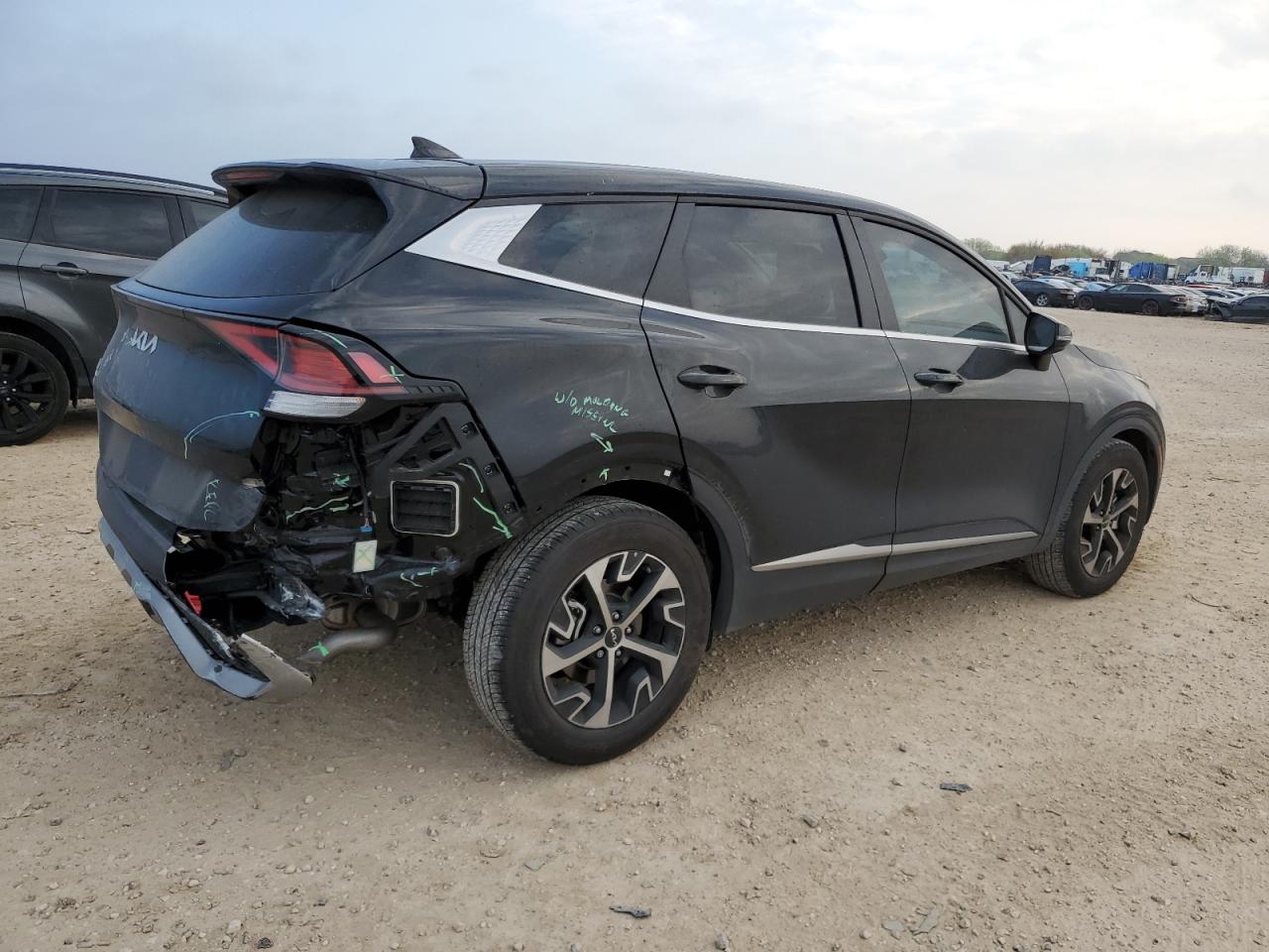 2024 KIA Sportage VIN 5XYK33DF0RG181740 Copart auction photo, rear end damage thumbnail 3