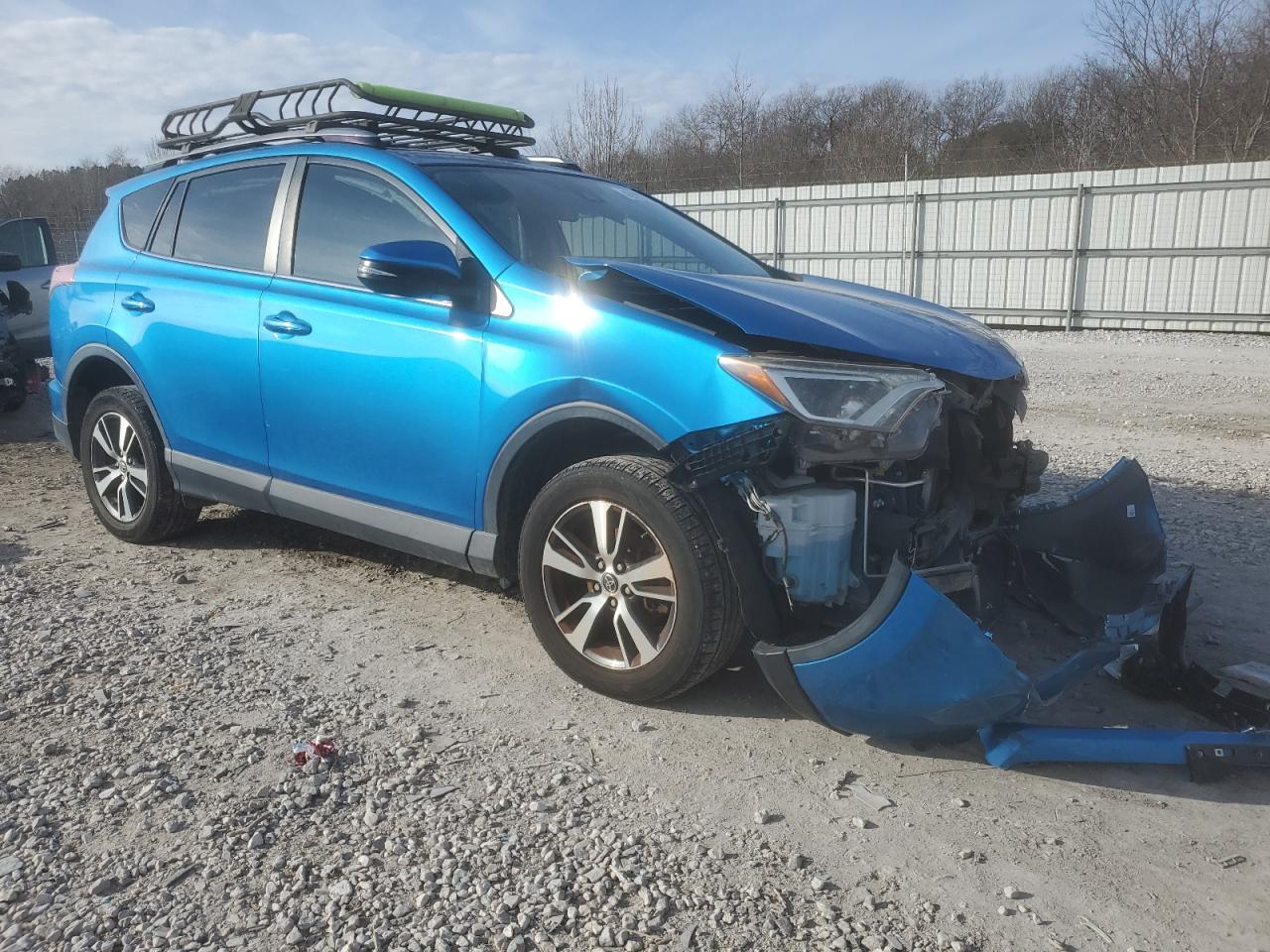 2018 Toyota RAV 4 VIN JTMWFREV9JD110198 Copart auction photo, front end damage thumbnail 4