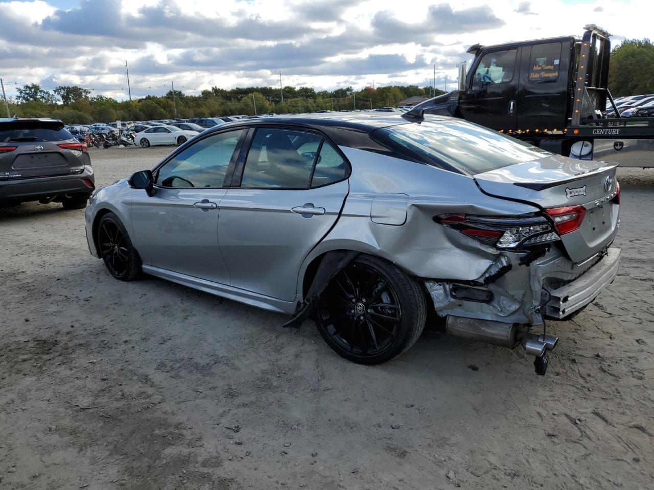 2023 Toyota Camry VIN 4T1K61BK8PU091433 Copart auction photo, rear end / front end damage thumbnail 2