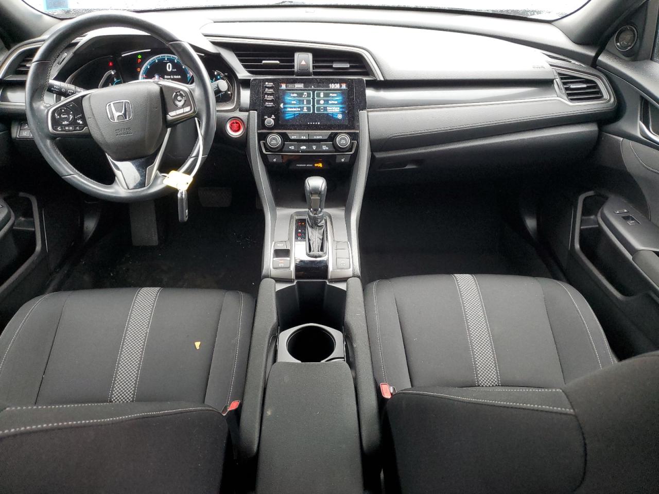 2021 Honda Civic VIN SHHFK7H61MU409779 Copart auction photo, rear end / side damage thumbnail 8