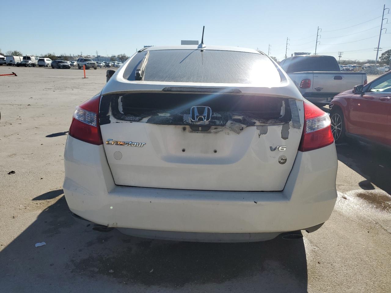2012 Honda Crosstour VIN 5J6TF1H51CL003617 Copart auction photo, front end damage thumbnail 6