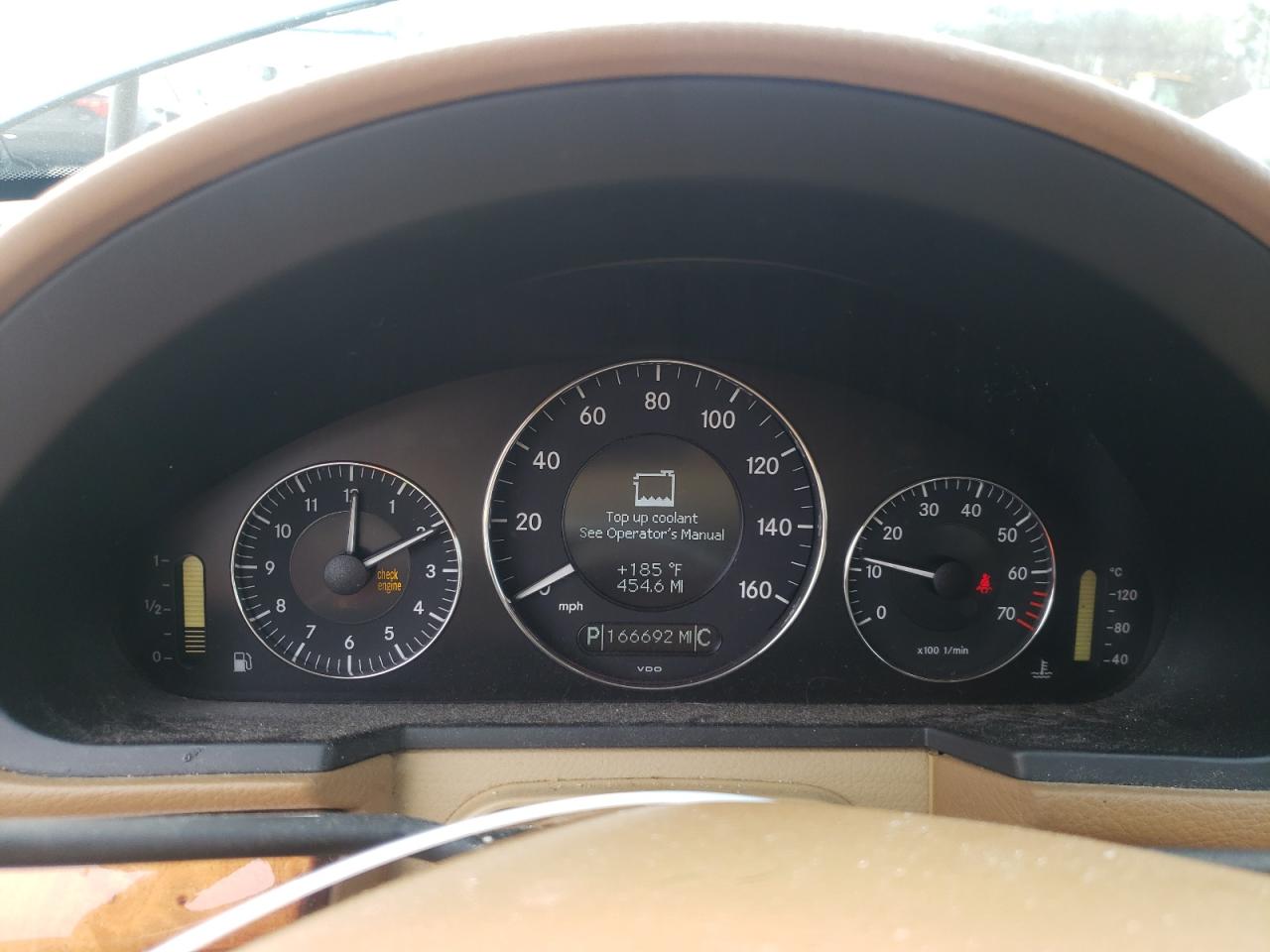 2007 Mercedes-Benz E-klasse VIN WDBUH87XX7X217986 Copart auction photo, front end / rear end damage thumbnail 9
