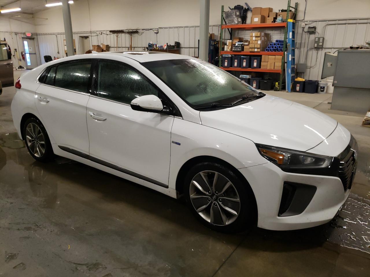 2017 Hyundai IONIQ VIN KMHC85LC0HU023349 Copart auction photo, mechanical damage thumbnail 4