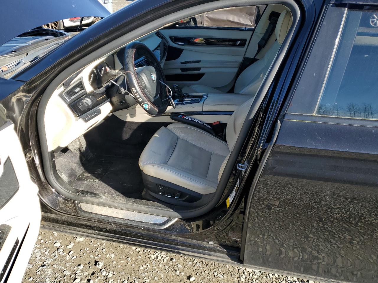 2010 BMW 7er VIN WBAKB0C51ACY40084 Copart auction photo, side damage thumbnail 7