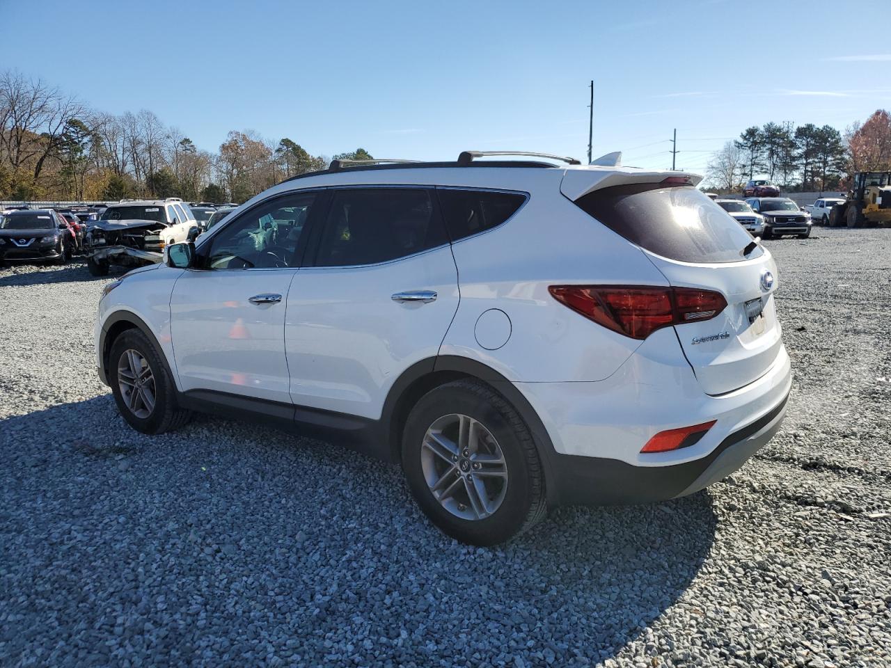 2018 Hyundai Santa Fe VIN 5NMZUDLB8JH104981 Copart auction photo, front end damage thumbnail 2