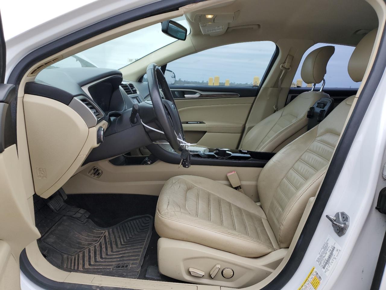 2014 Ford Fusion VIN 3FA6P0HD4ER166001 Copart auction photo, mechanical damage thumbnail 7