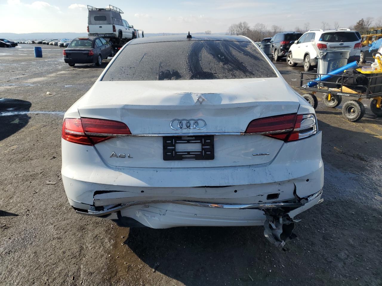 2016 Audi A8 VIN WAU34AFD7GN008642 Copart auction photo, rear end / front end damage thumbnail 6