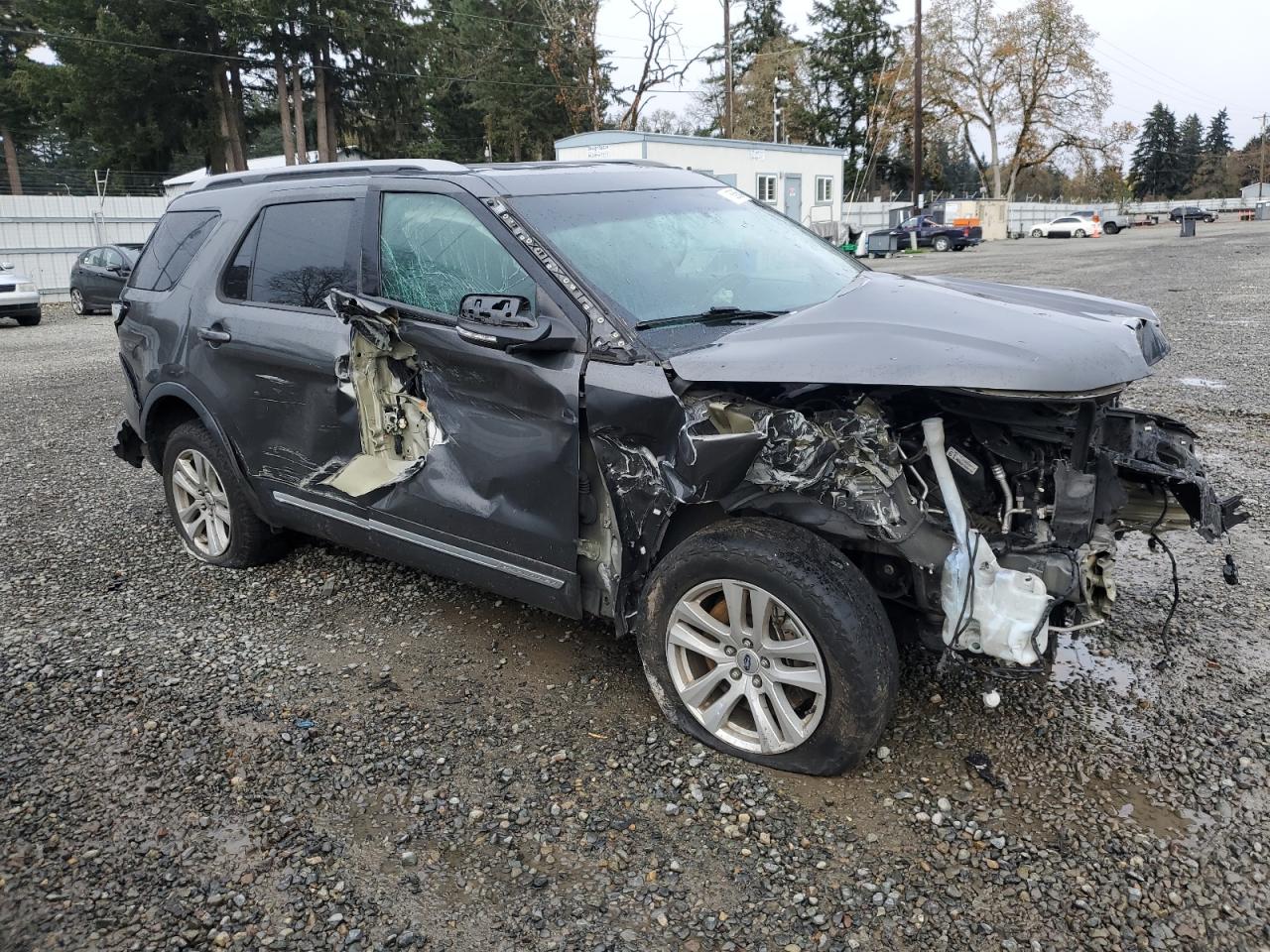 2018 Ford Explorer VIN 1FM5K8D80JGC42046 Copart auction photo, all over damage thumbnail 4