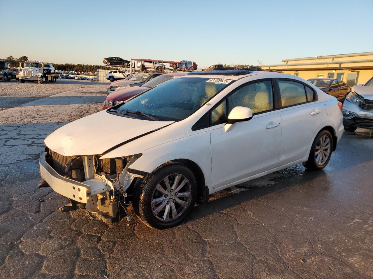 2012 Honda Civic VIN 19XFB2F87CE060091