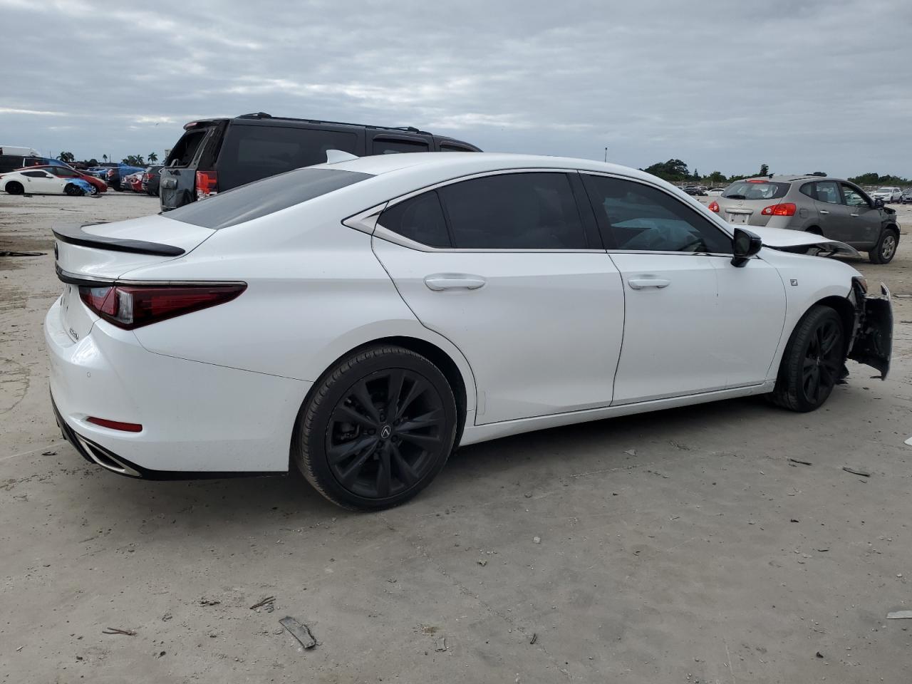2021 Lexus ES VIN 58AHZ1B12MU104576 Copart auction photo, front end / mechanical damage thumbnail 3