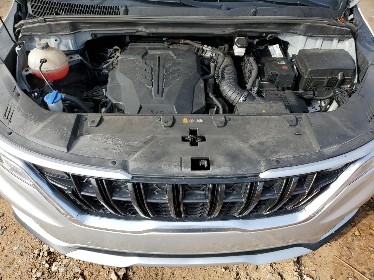 2022 KIA Carnival VIN KNDNB4H33N6117811 Copart auction photo, side / front end damage thumbnail 13