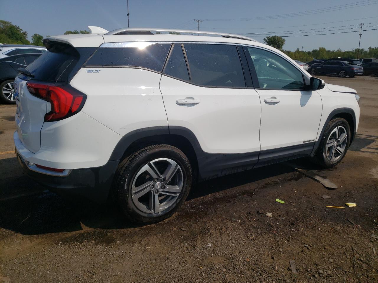 2020 GMC Terrain VIN 3GKALPEV5LL151761 Copart auction photo, front end damage thumbnail 3
