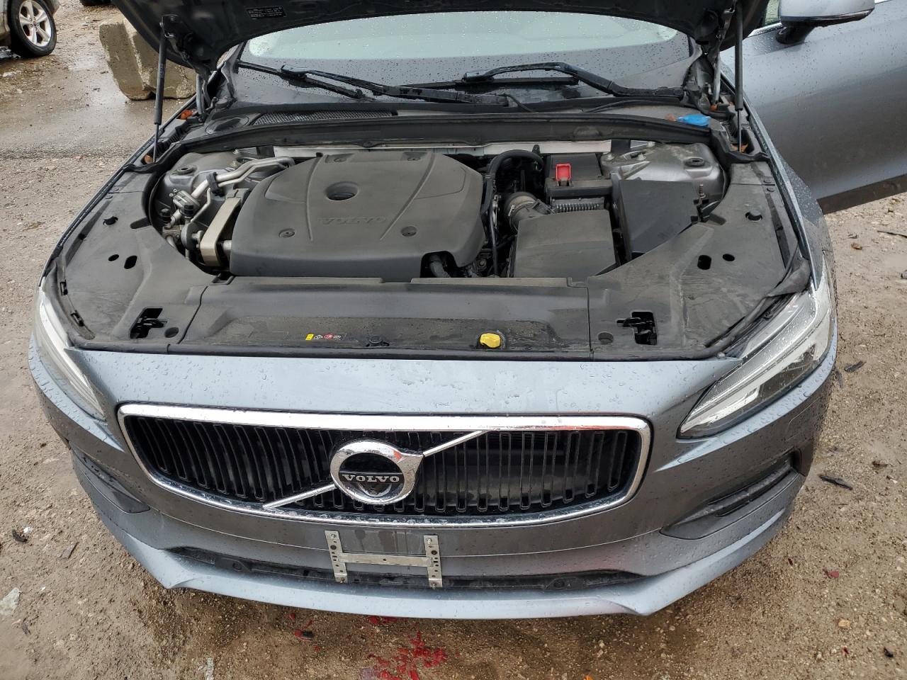 2018 Volvo S90 VIN LVY982MK9JP023169 Copart auction photo, rear end damage thumbnail 11