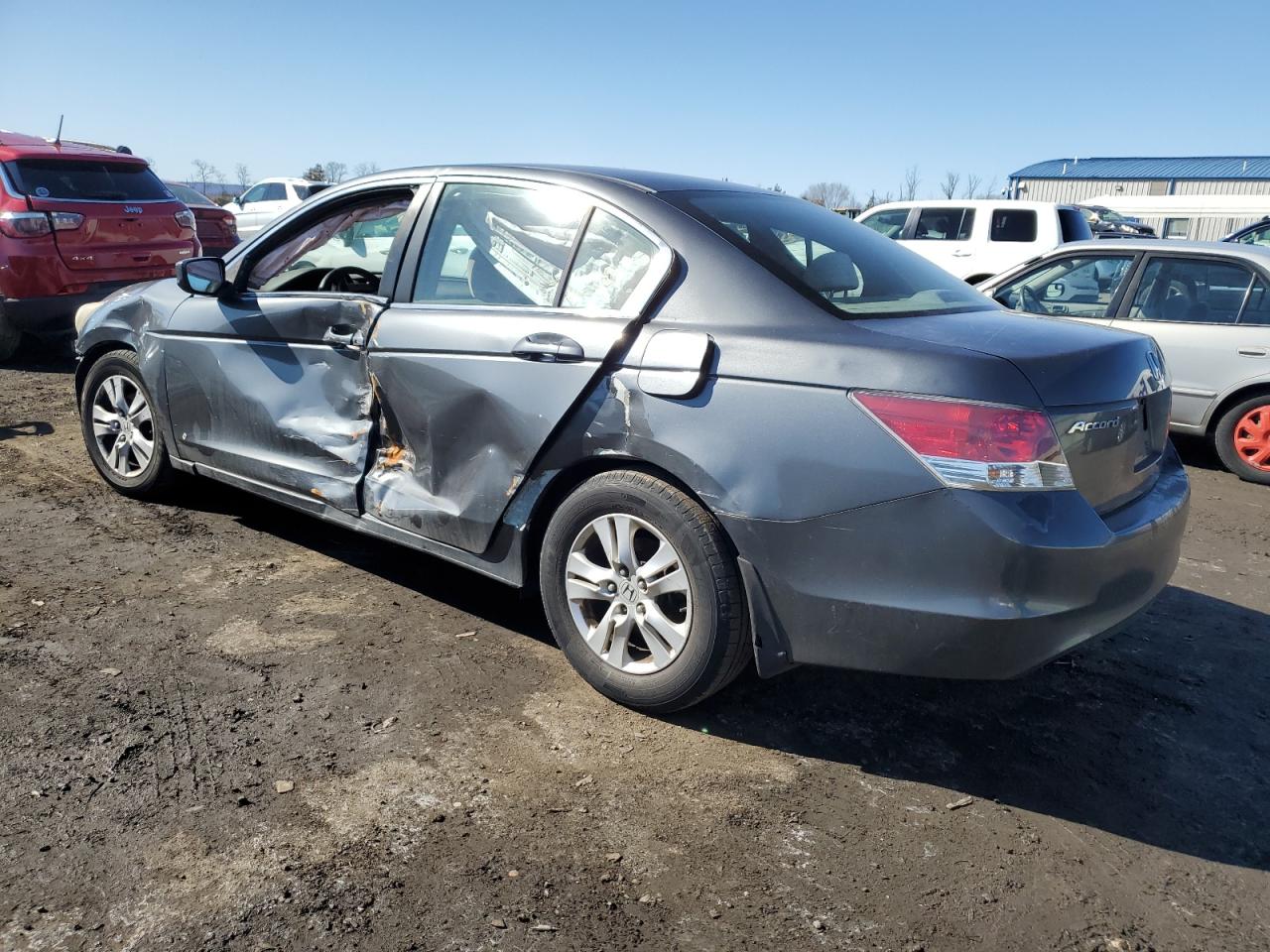 2008 Honda Accord VIN 1HGCP26458A012084 Copart auction photo, front end / side damage thumbnail 2