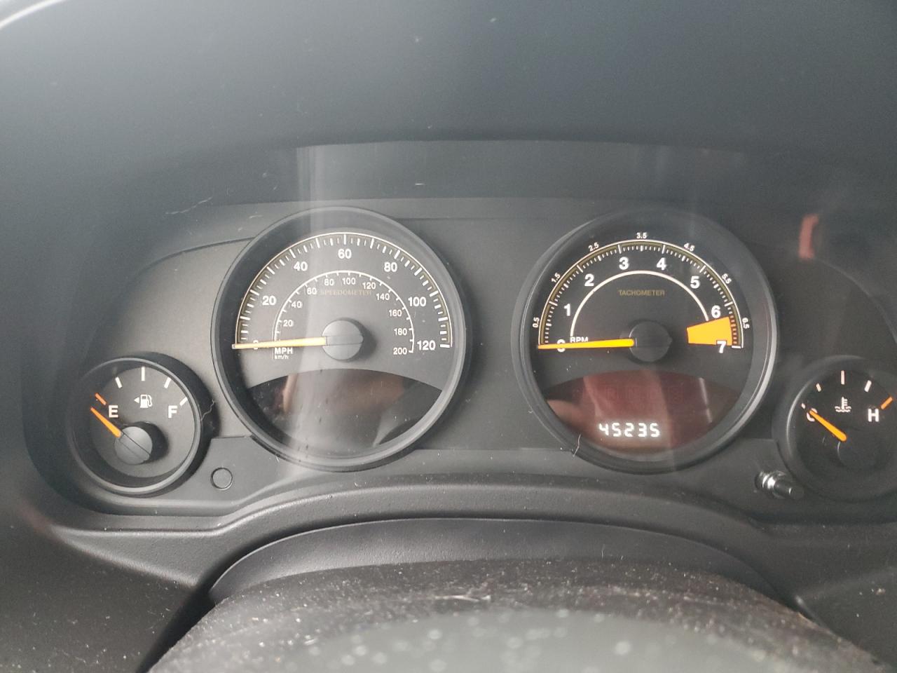 2017 Jeep Liberty (Patriot) VIN 1C4NJRFB7HD135321 Copart auction photo, front end damage thumbnail 9