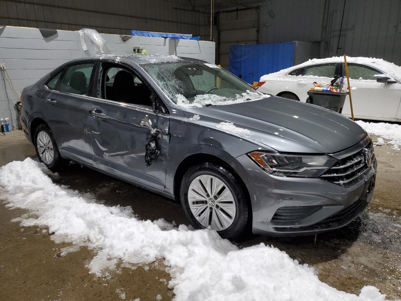 2019 Volkswagen Jetta VIN 3VWC57BU7KM047420 Copart auction photo, side / minor dent/scratches damage thumbnail 4
